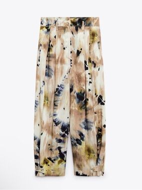 Zara Tie Dye Balloon Pants